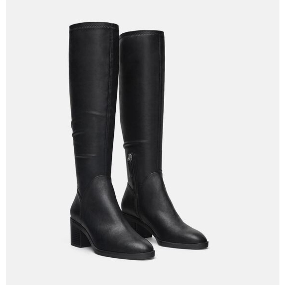 Zara high heeled boots